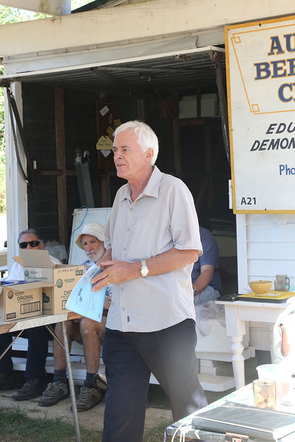 Honey show guest speker Murray Reid